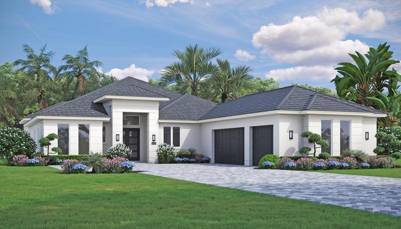 Oakmont 25 Model - 3 bedroom 3 bath new home in Vero Beach, FL - The ...