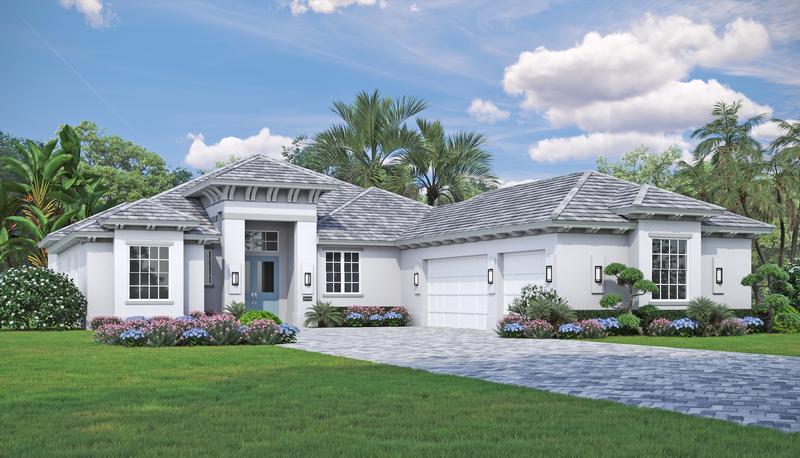 Oakmont 25 Model - 3 Bedroom 3 Bath New Home In Vero Beach, Fl - The 