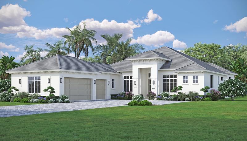 Tidewater Model - 3 bedroom 3 bath new home in Vero Beach, FL - The ...