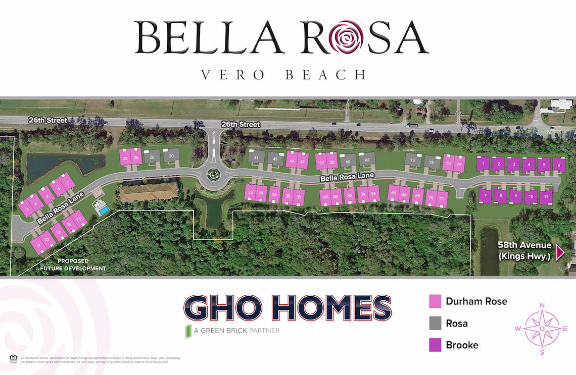 Bella Rosa site plan